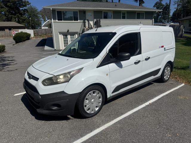 White 2014 Ford Transit Connect Van Front-Wheel Drive Automatic