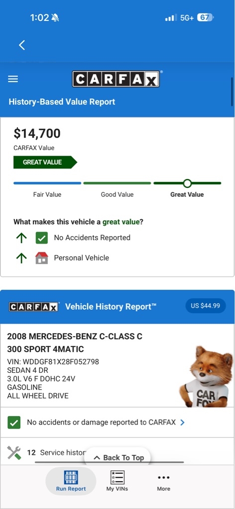 Mercedes-Benz C-Class C300 Sport Sedan 2008