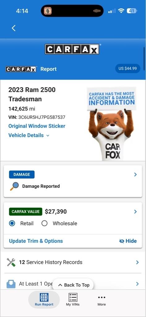 RAM 2500 Tradesman Crew Cab LWB 4WD 2023