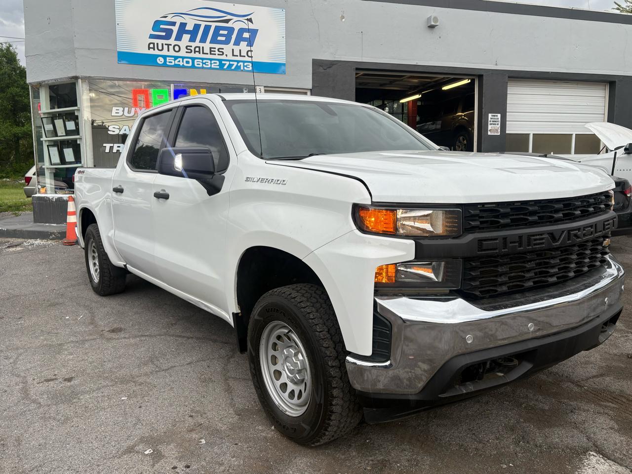 Chevrolet Silverado 1500 Work Truck Crew Cab Short Box 4WD 2019