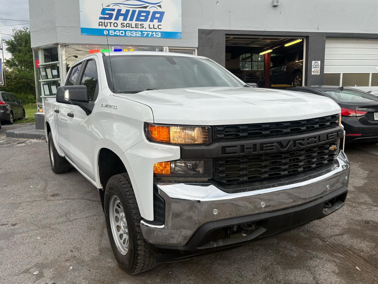 Chevrolet Silverado 1500 Work Truck Crew Cab Short Box 4WD 2019