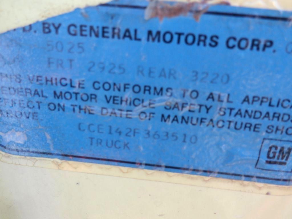 Chevrolet Cheyenne  1972