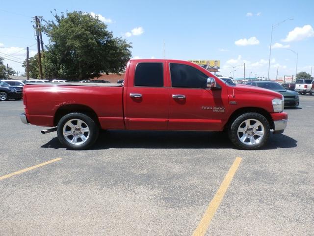 Red 2006 Dodge RAM 1500 Pickup Truck Rear-Wheel Drive Automatic