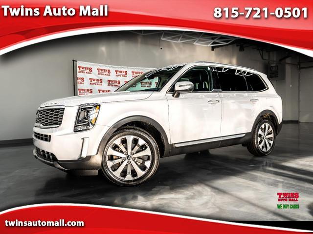 White 2021 Kia Telluride S AWD SUV / Crossover All-Wheel Drive Automatic