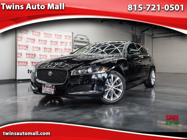 Black 2019 Jaguar XF 25t Premium AWD Sedan All-Wheel Drive Automatic