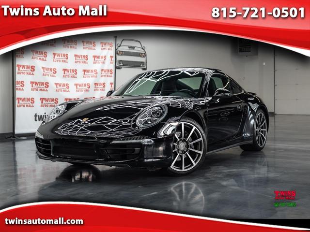 Black 2014 Porsche 911 Carrera Coupe RWD Coupe Rear-Wheel Drive 7-Speed Manual