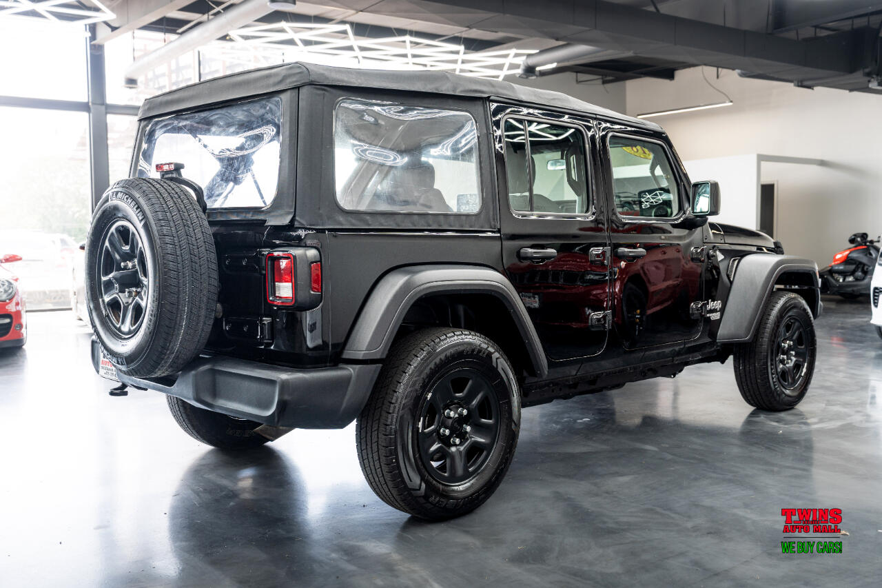 2018 Jeep Wrangler Unlimited Sport photo 4