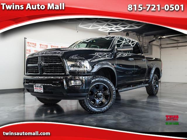 Black 2015 RAM 2500 SLT Crew Cab 4WD Pickup Truck Four-Wheel Drive Automatic
