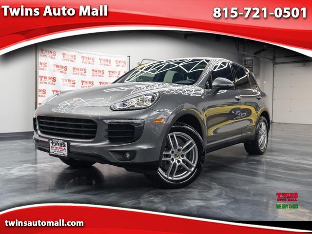 Gray 2018 Porsche Cayenne AWD SUV / Crossover All-Wheel Drive Automatic