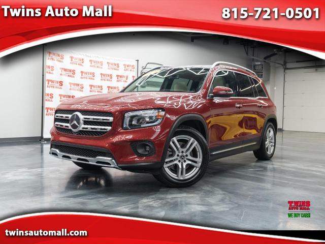 Red 2021 Mercedes-Benz GLB 250 4MATIC SUV / Crossover All-Wheel Drive Automatic