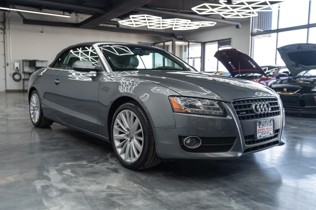 Audi A5 2.0T Premium Plus Cabriolet quattro 2012