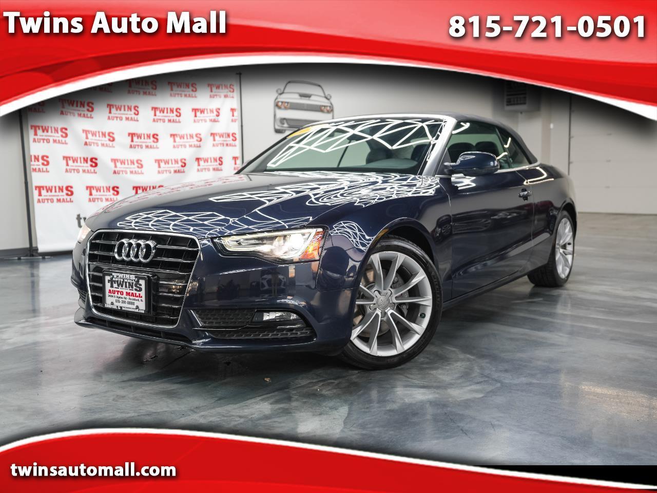 2013 Audi A5 Cabriolet 2.0T FrontTrak Multitronic