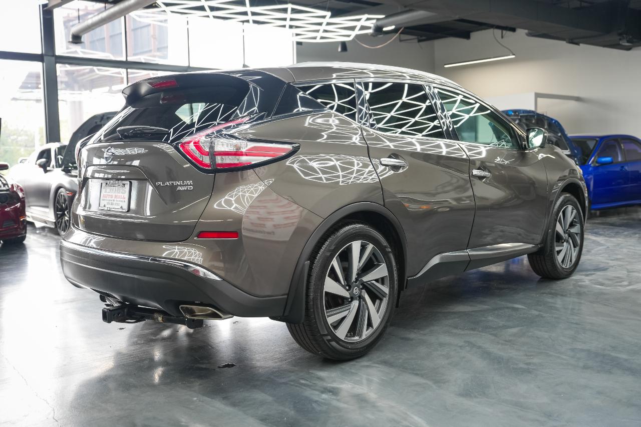 Nissan Murano Platinum AWD 2016