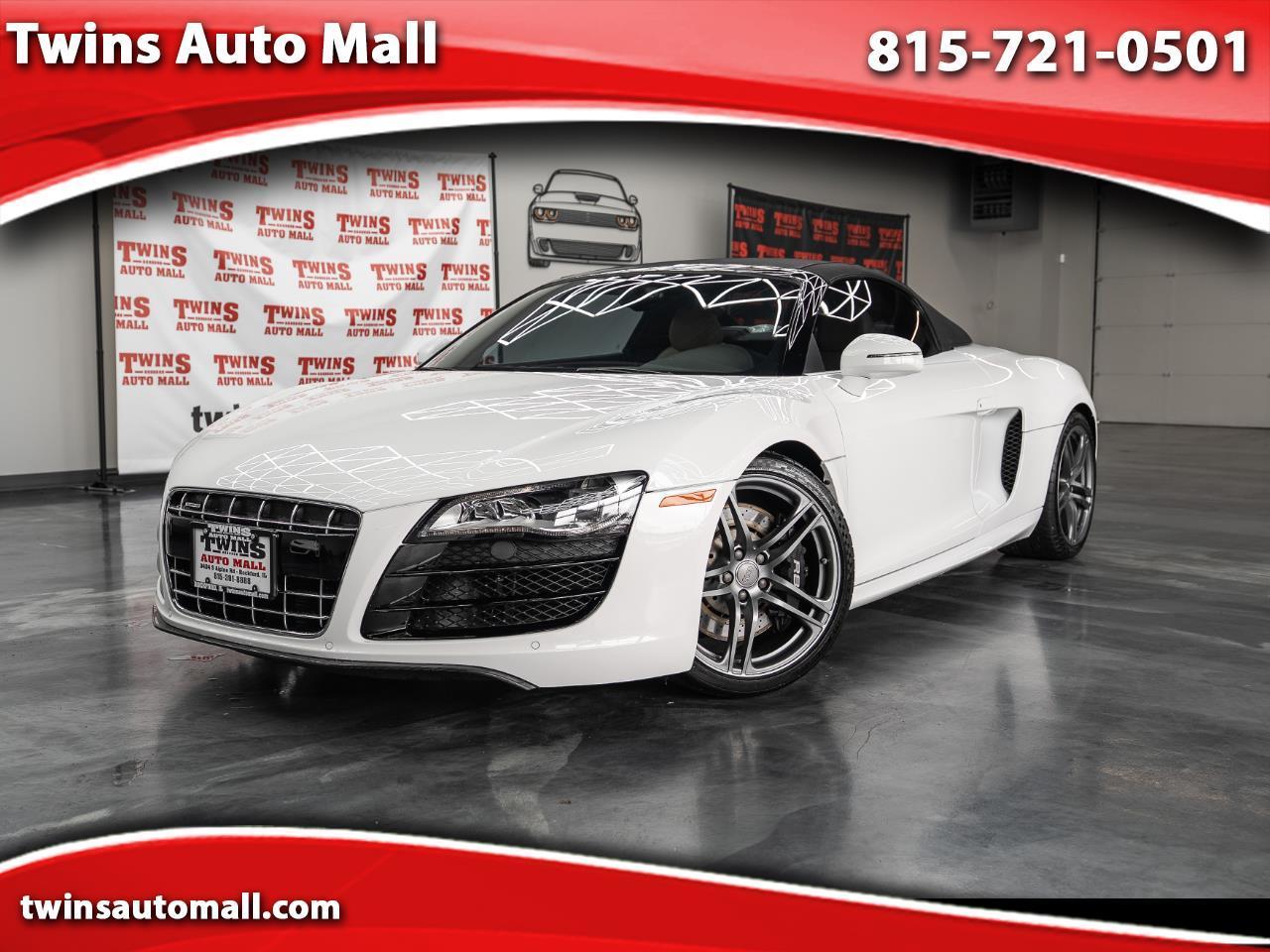 2011 Audi R8 2dr Conv Auto quattro Spyder V10