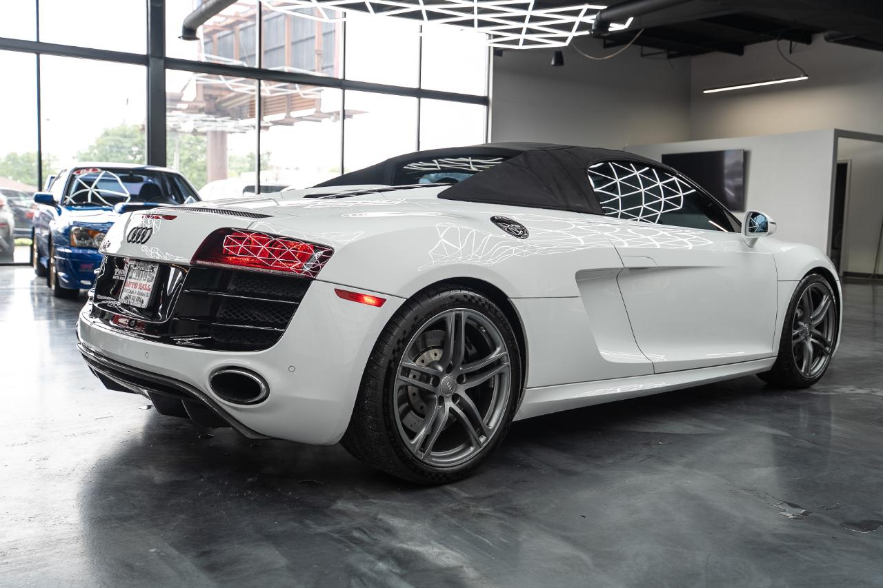 Audi R8 2dr Conv Auto quattro Spyder V10 2011