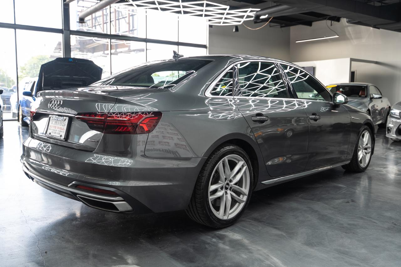 Audi A4 S-Line 4D Sedan Qtro 2.0 2021