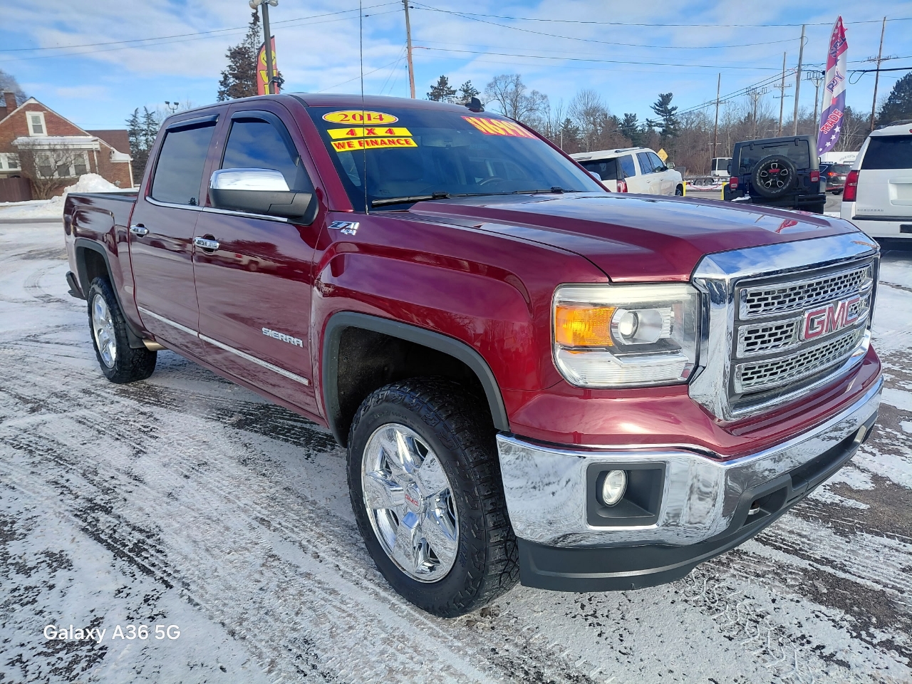 GMC Sierra 1500 SLE Crew Cab Long Box 4WD 2014