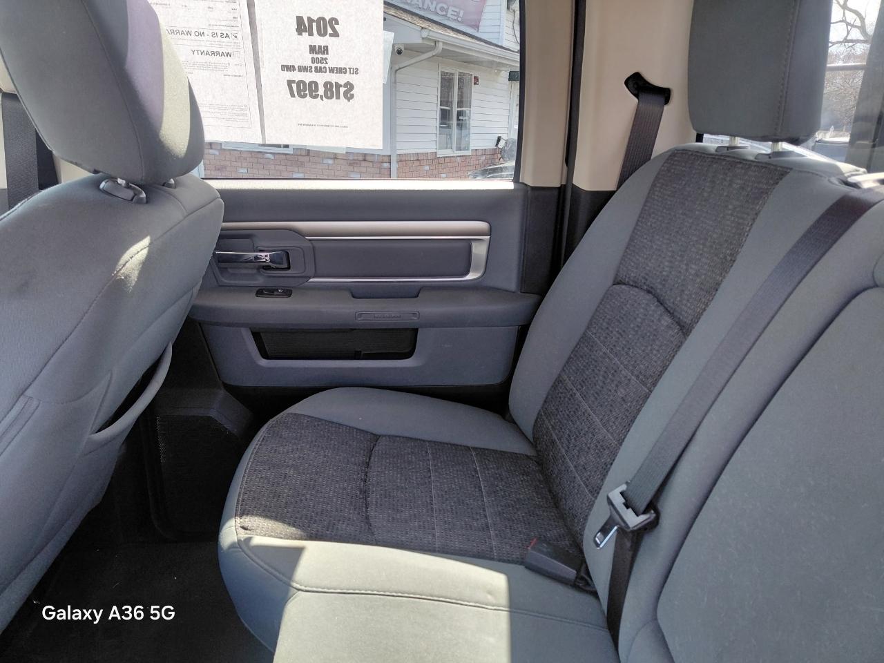 RAM 2500 SLT Crew Cab SWB 4WD 2014