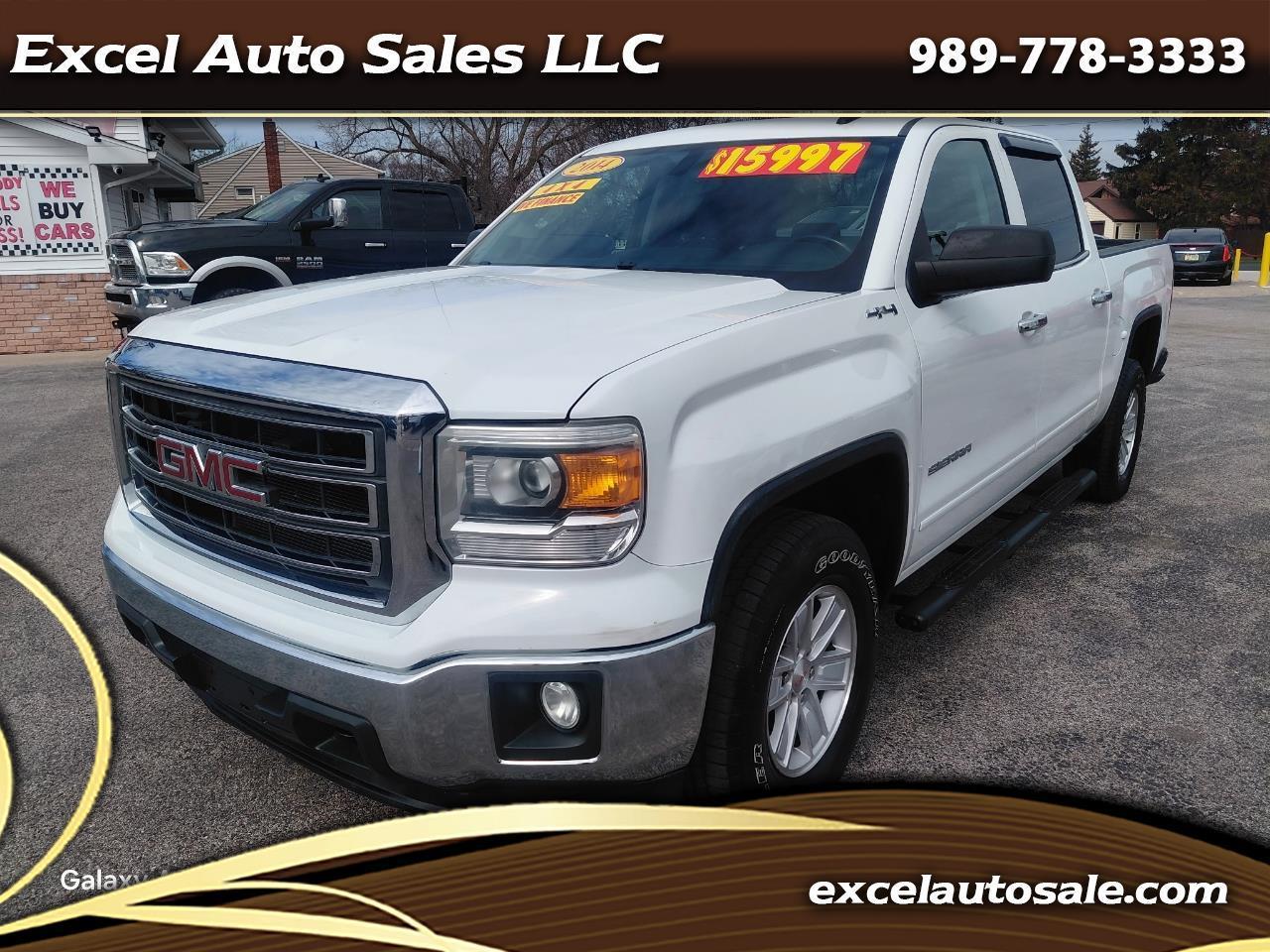 GMC Sierra 1500 SLE Crew Cab Long Box 4WD 2014