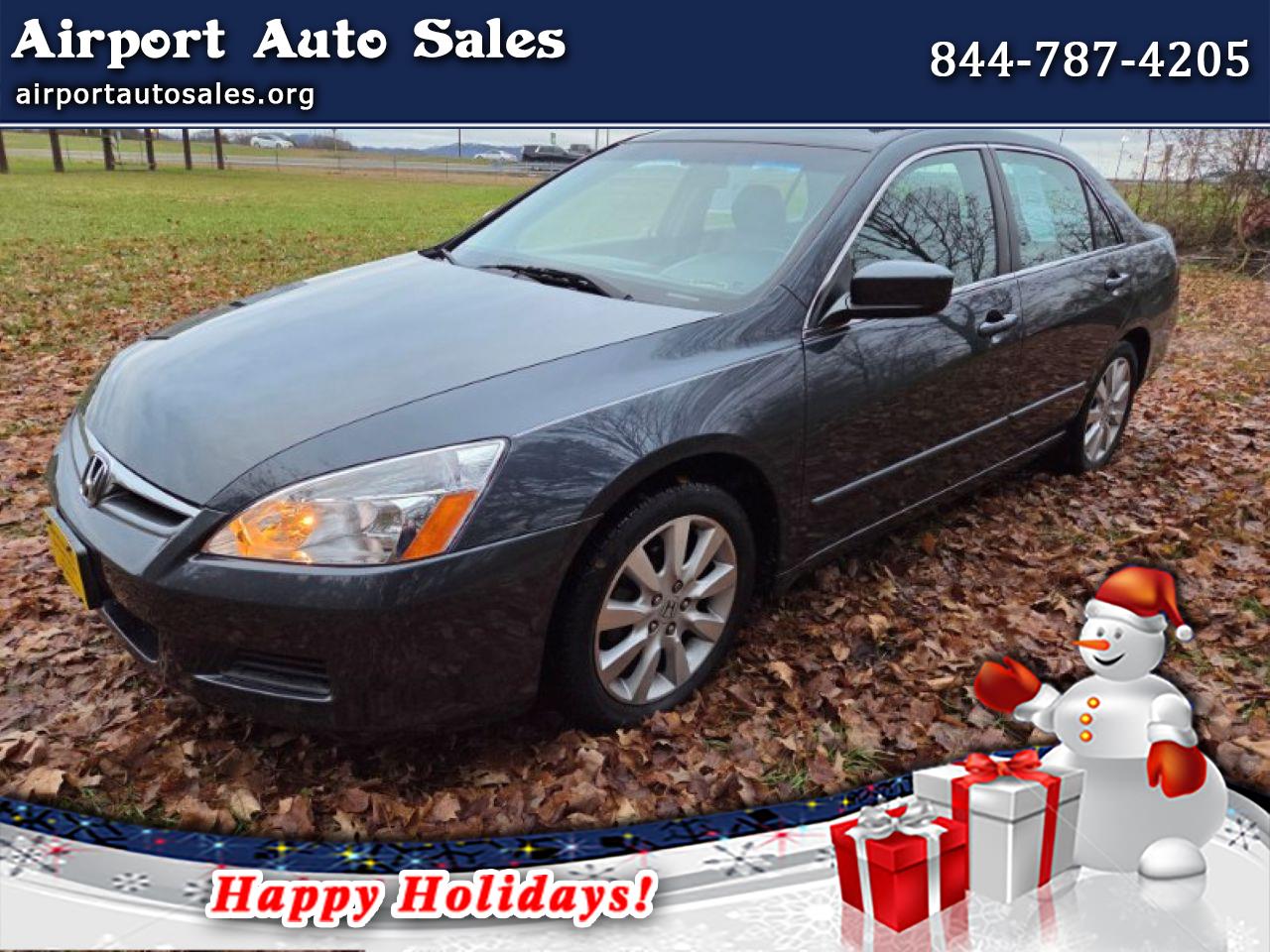 2007 Honda Accord EX-L V-6 Sedan AT with Navigation