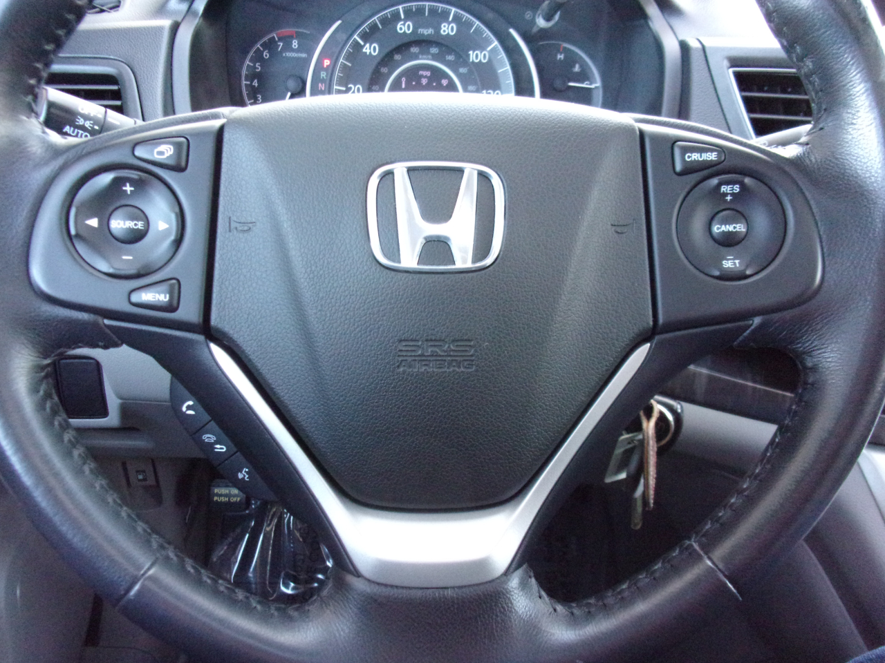 Honda CR-V EX-L 4WD 5-Speed AT 2012