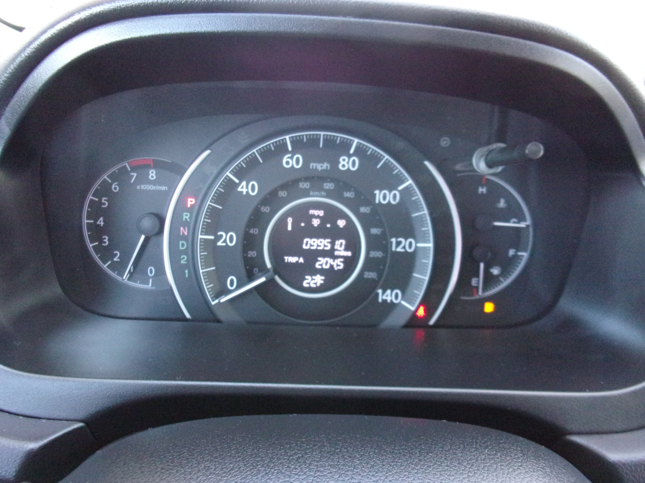 Honda CR-V EX-L 4WD 5-Speed AT 2012