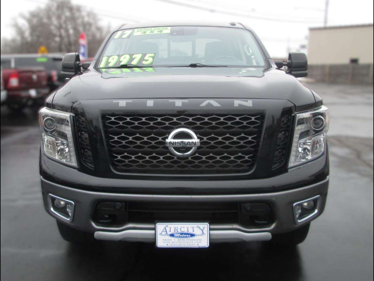 2017 Nissan Titan Platinum Reserve Crew Cab 4WD