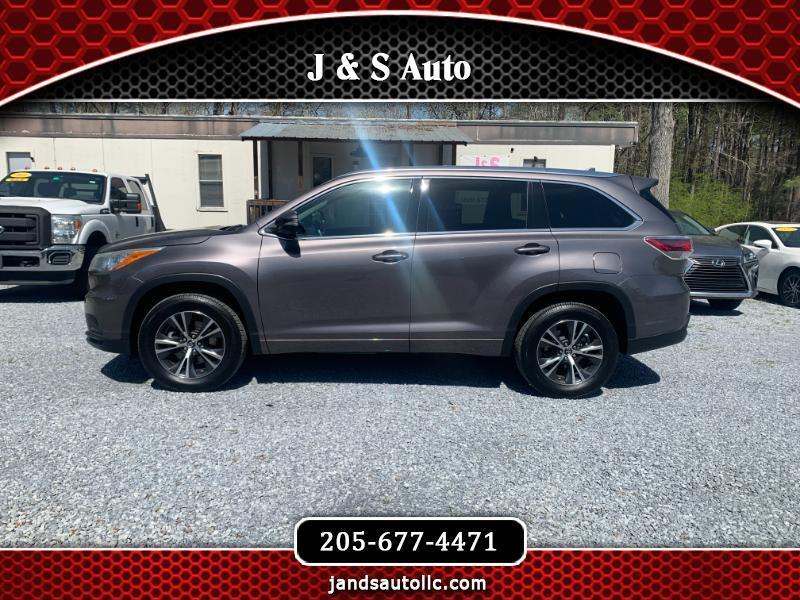 Toyota Highlander XLE FWD V6 2016