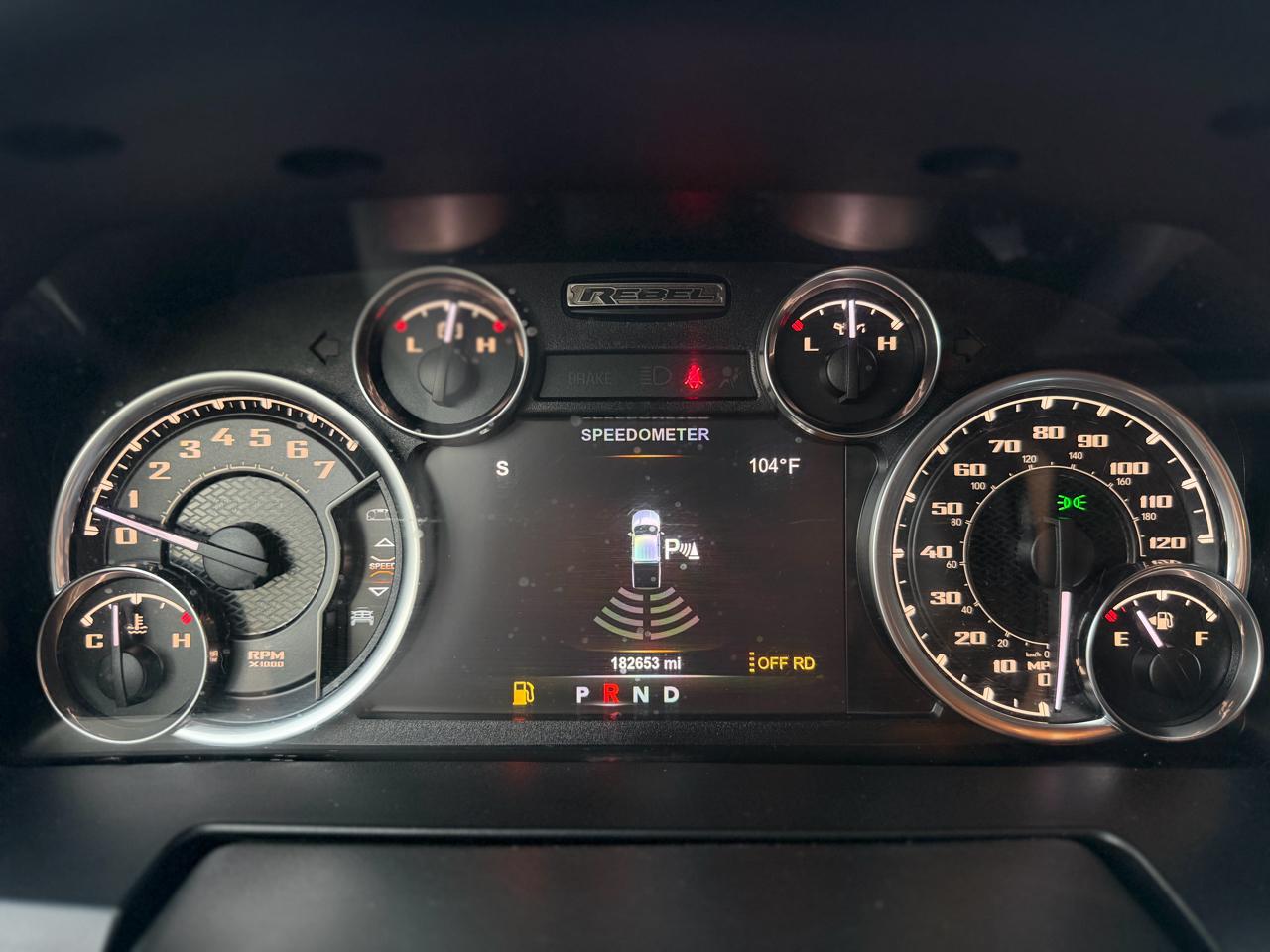 RAM 1500 Rebel Crew Cab 4WD 2017