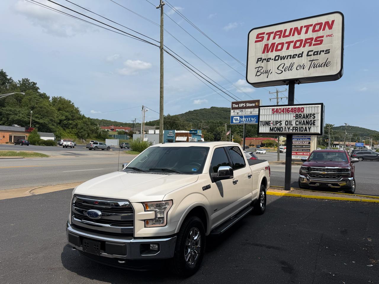 Ford F-150 4WD SuperCab 163" Lariat 2016