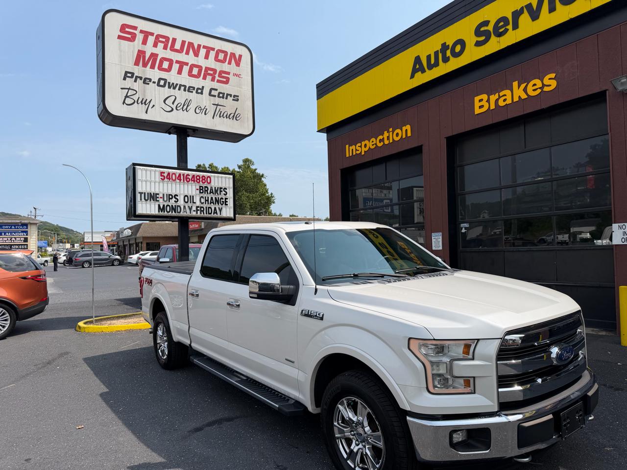 Ford F-150 4WD SuperCab 163" Lariat 2016