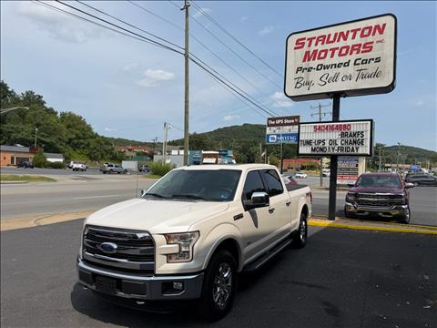 2016 Ford F-150 4WD SuperCab 163" Lariat
