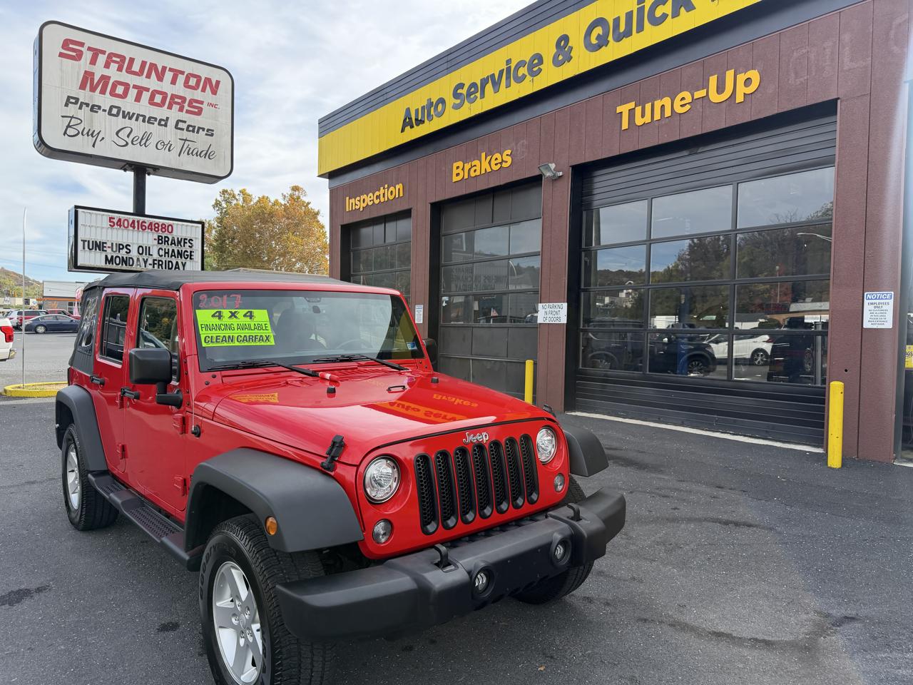 Jeep Wrangler Unlimited Sport 4WD 2017