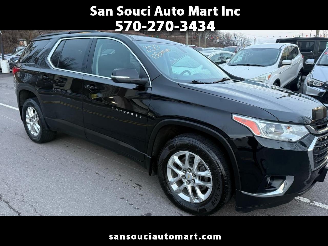 2021 Chevrolet Traverse AWD 4dr LT Cloth w/1LT