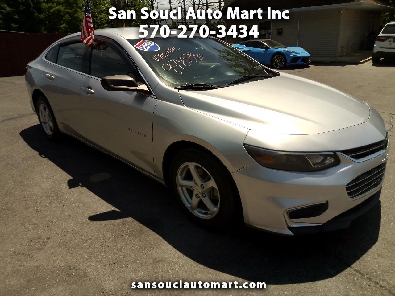 2018 Chevrolet Malibu 4dr Sdn LS w/1LS
