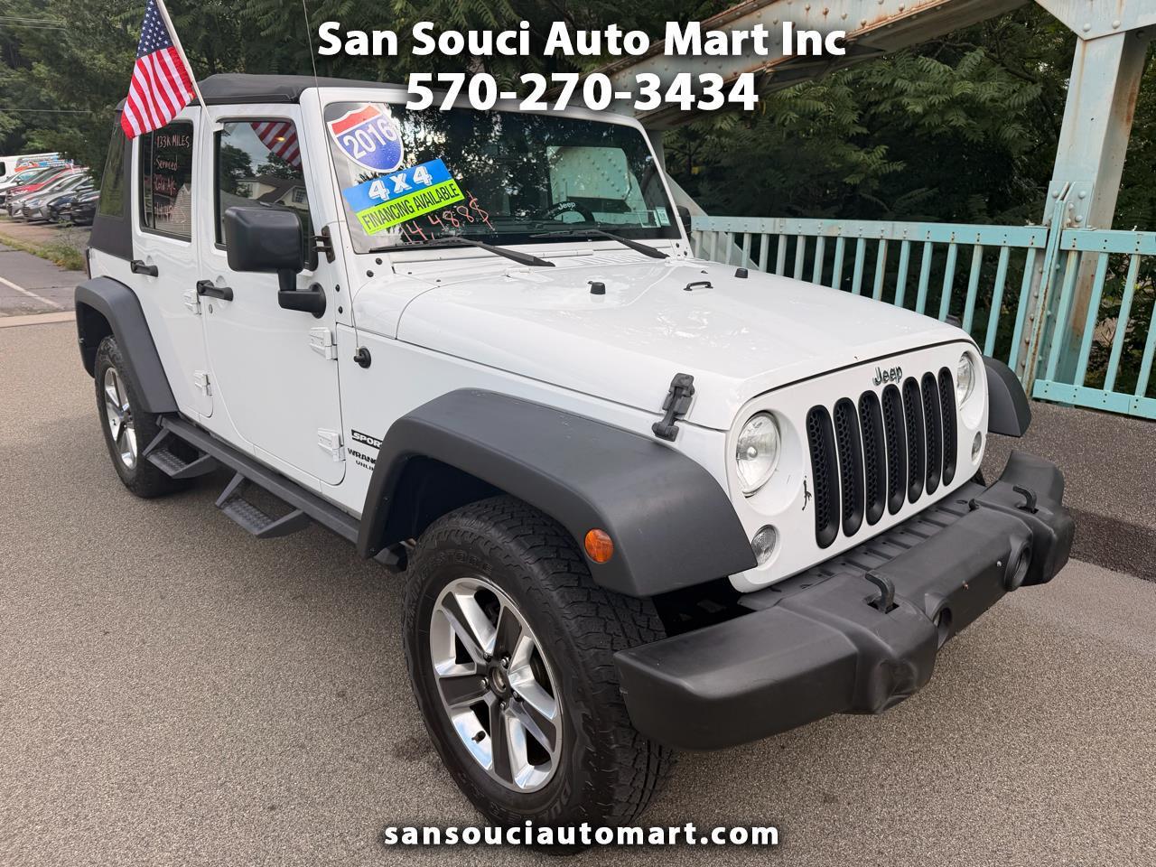 2016 Jeep Wrangler Unlimited