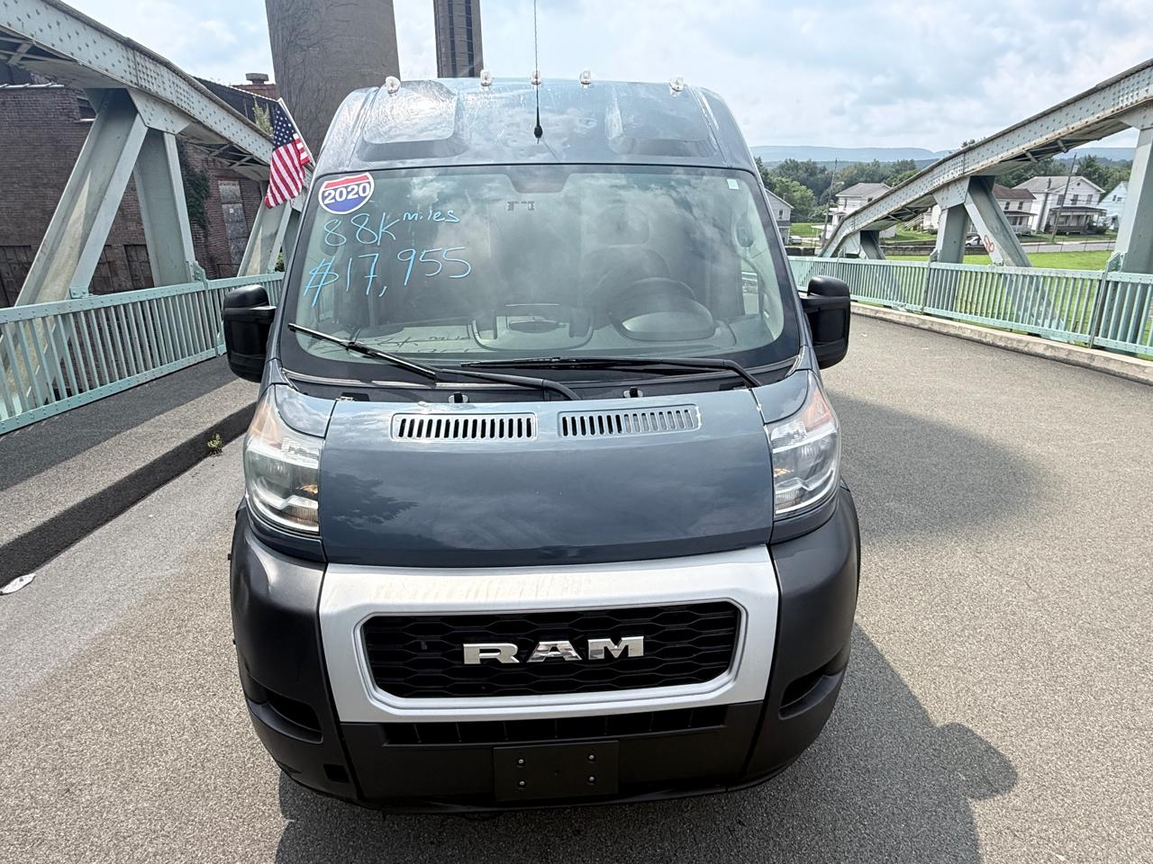 RAM ProMaster Cargo Van 3500 High Roof 159" WB EXT 2020
