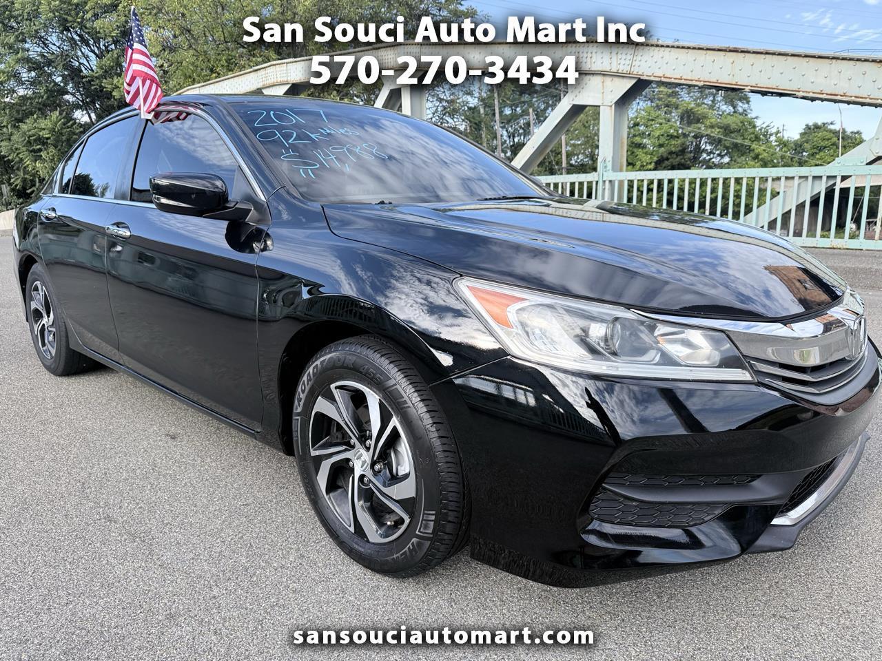 Honda Accord Sedan LX CVT 2017