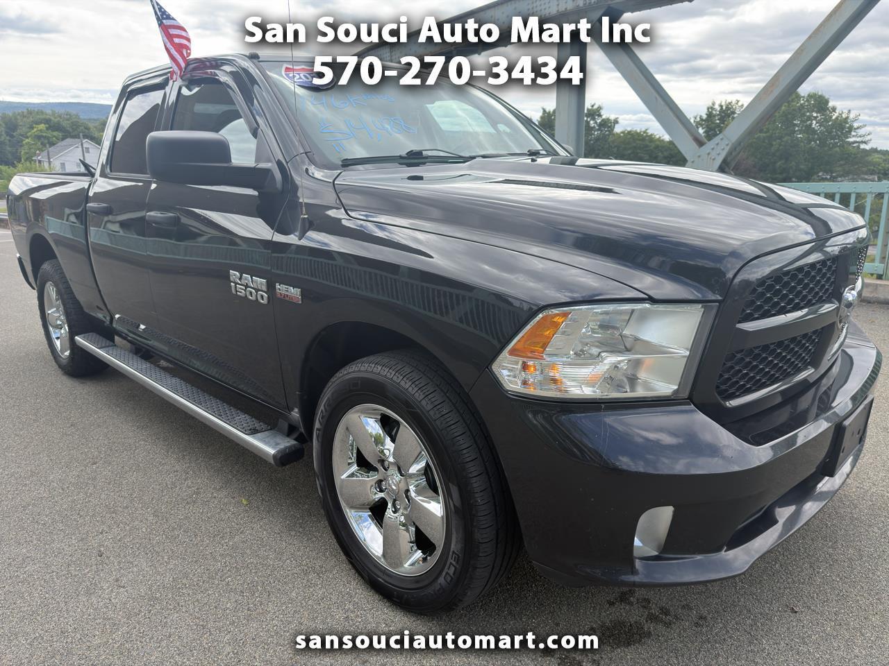 RAM 1500 Express 4x4 Quad Cab 6'4" Box 2018