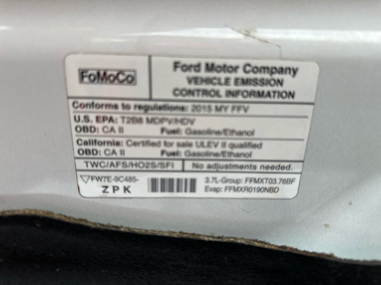 Ford Transit 350 Van Med. Roof w/Sliding Pass. 148-in. WB 2015