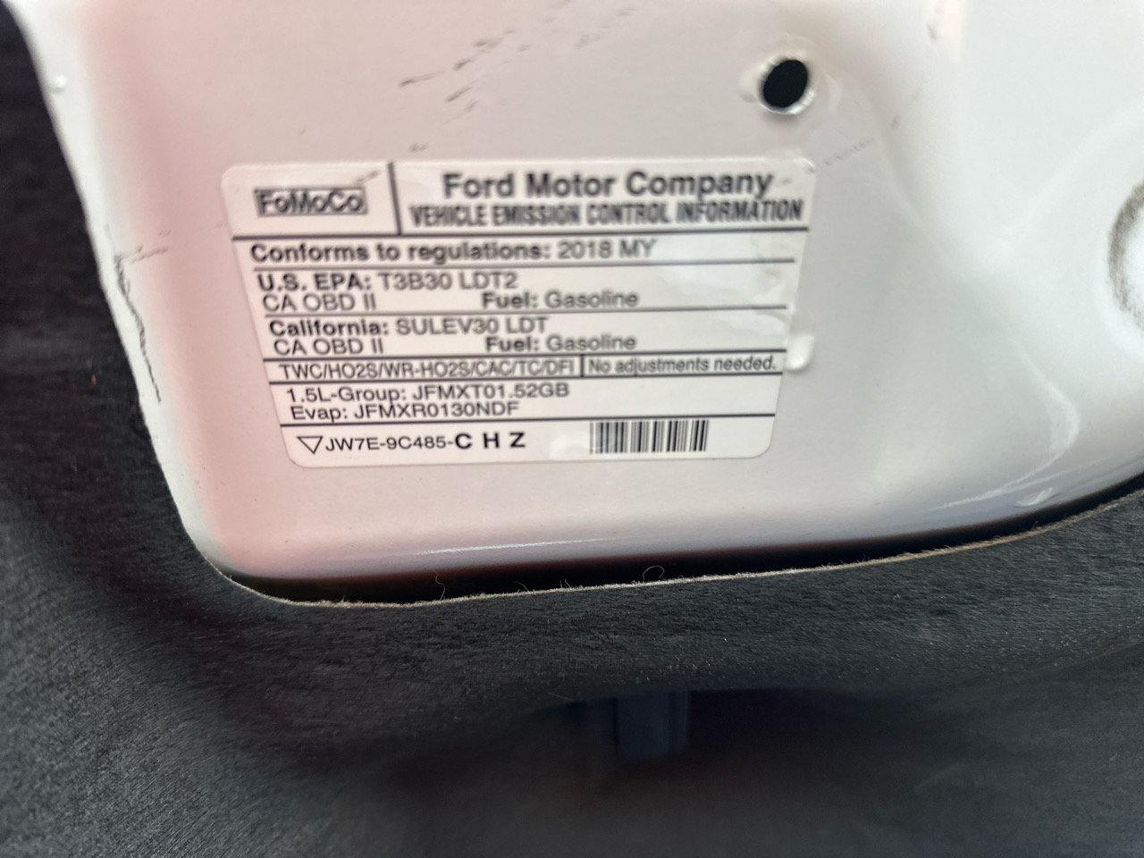 Ford Escape SEL 4WD 2018