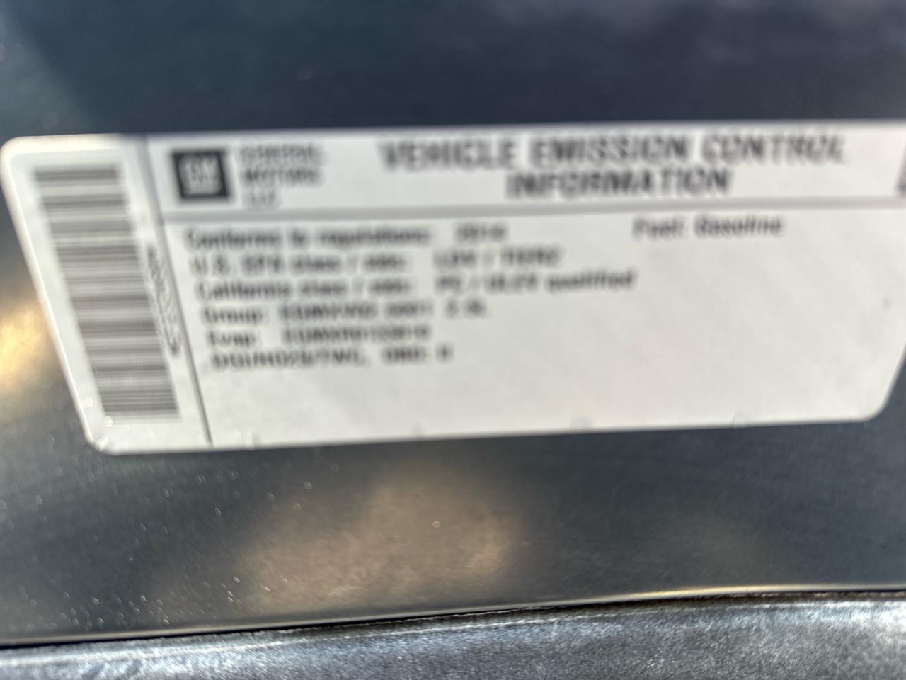 Chevrolet Malibu 1TZ 2014