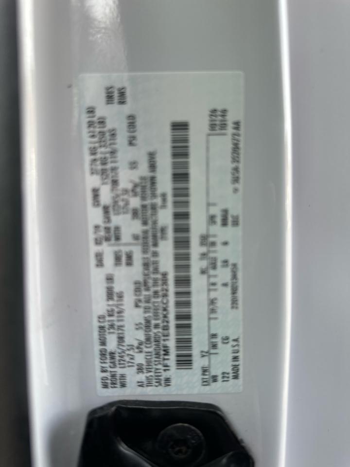 Ford F-150 4WD Reg Cab 126" XL 2019