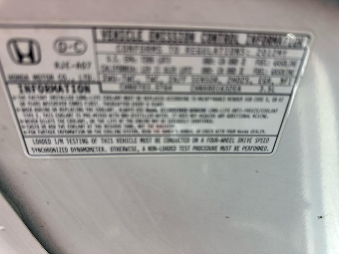 Honda Ridgeline RT 2012