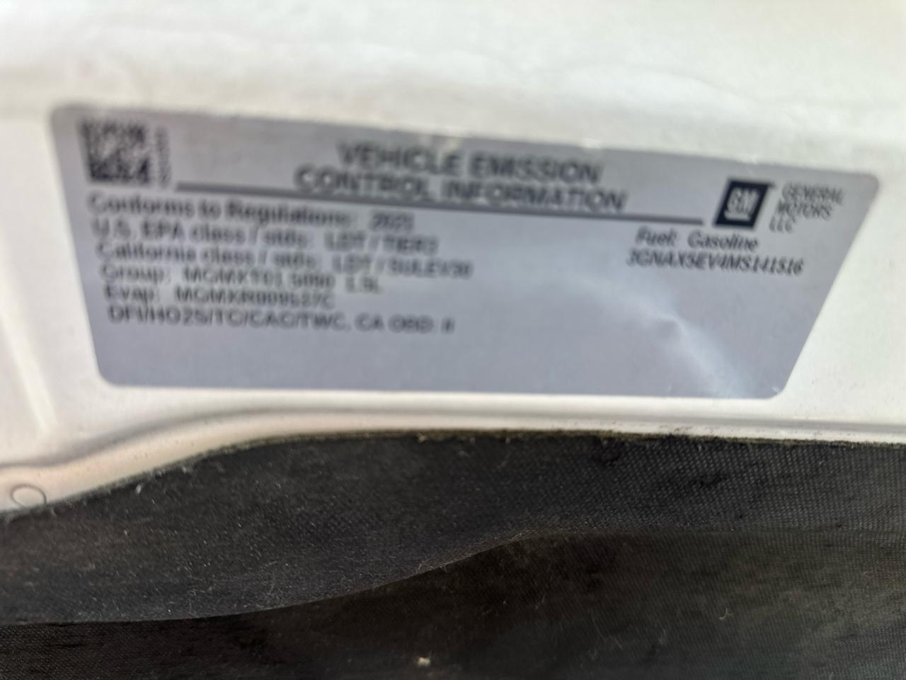 Chevrolet Equinox 1FL AWD 2021