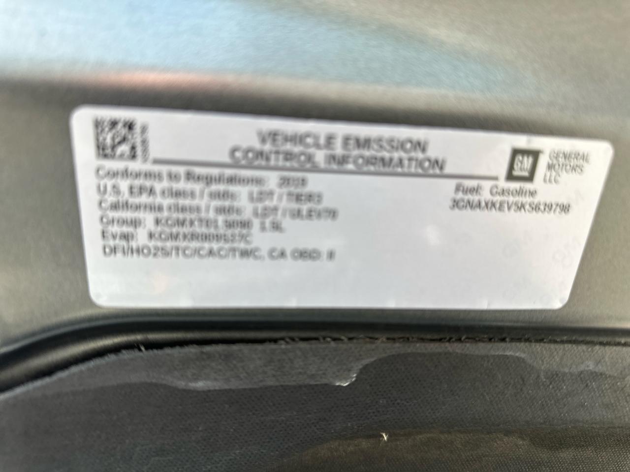 Chevrolet Equinox LT 2WD 2019