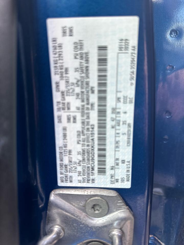 Ford Escape SE 4WD 2019
