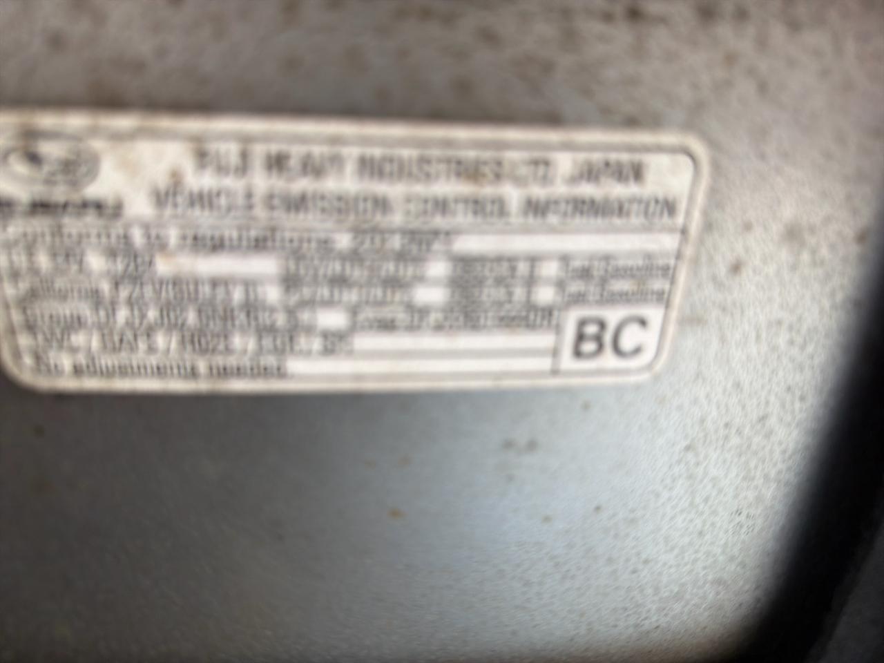 Subaru Legacy 2.5i 2013