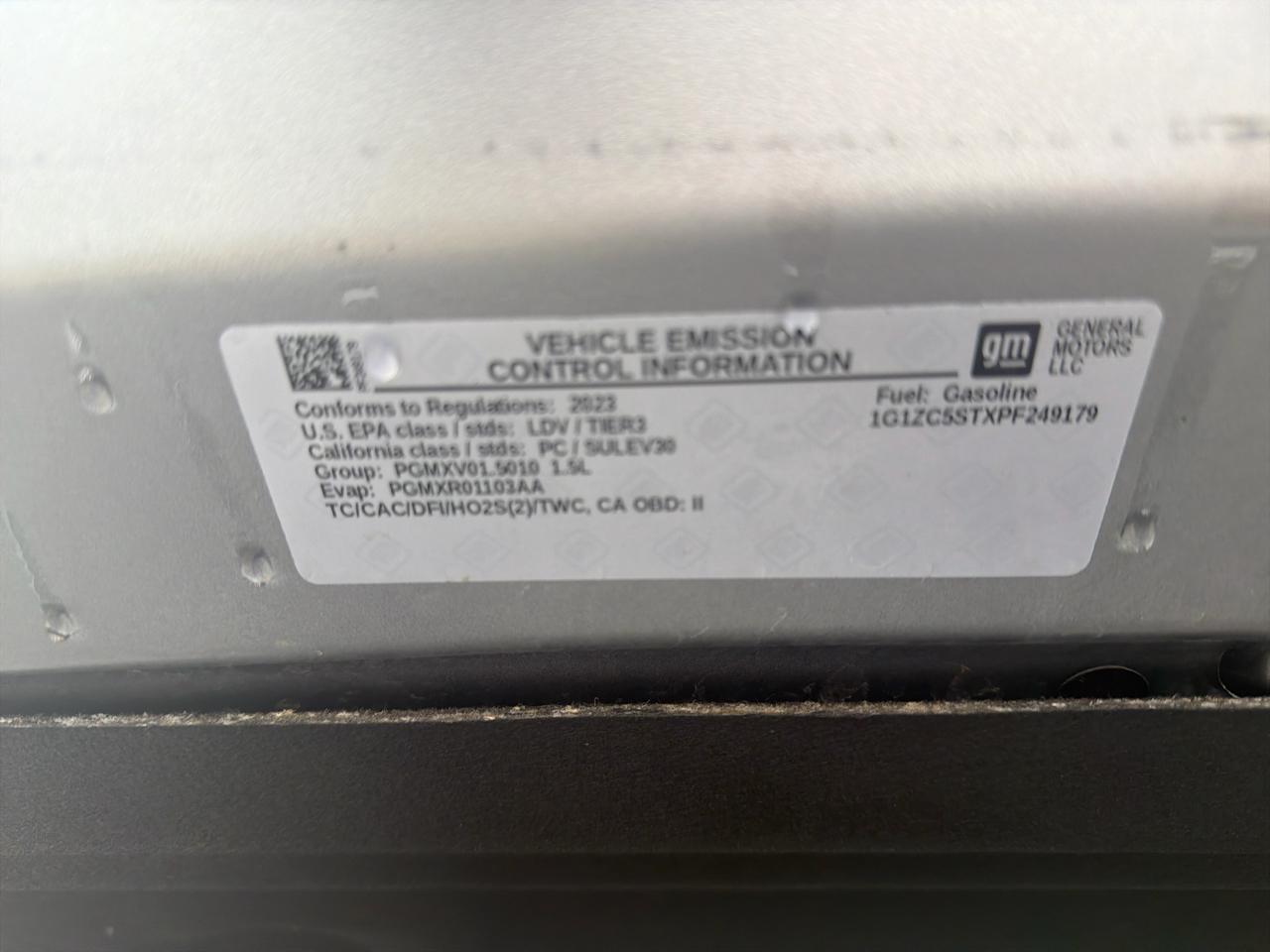 Chevrolet Malibu 1FL 2023