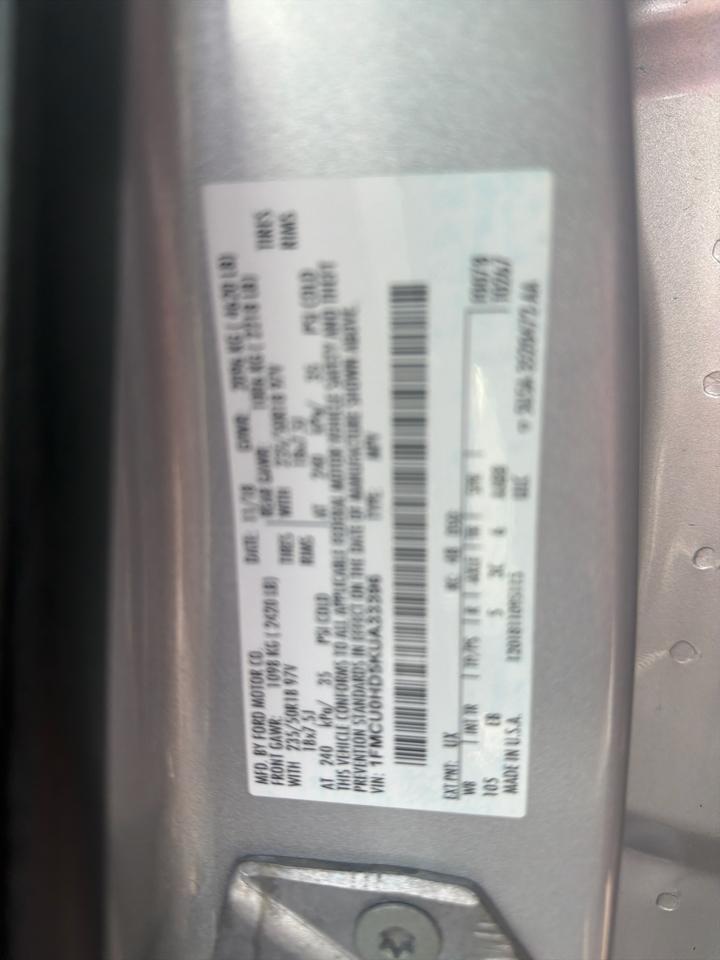 Ford Escape SEL FWD 2019